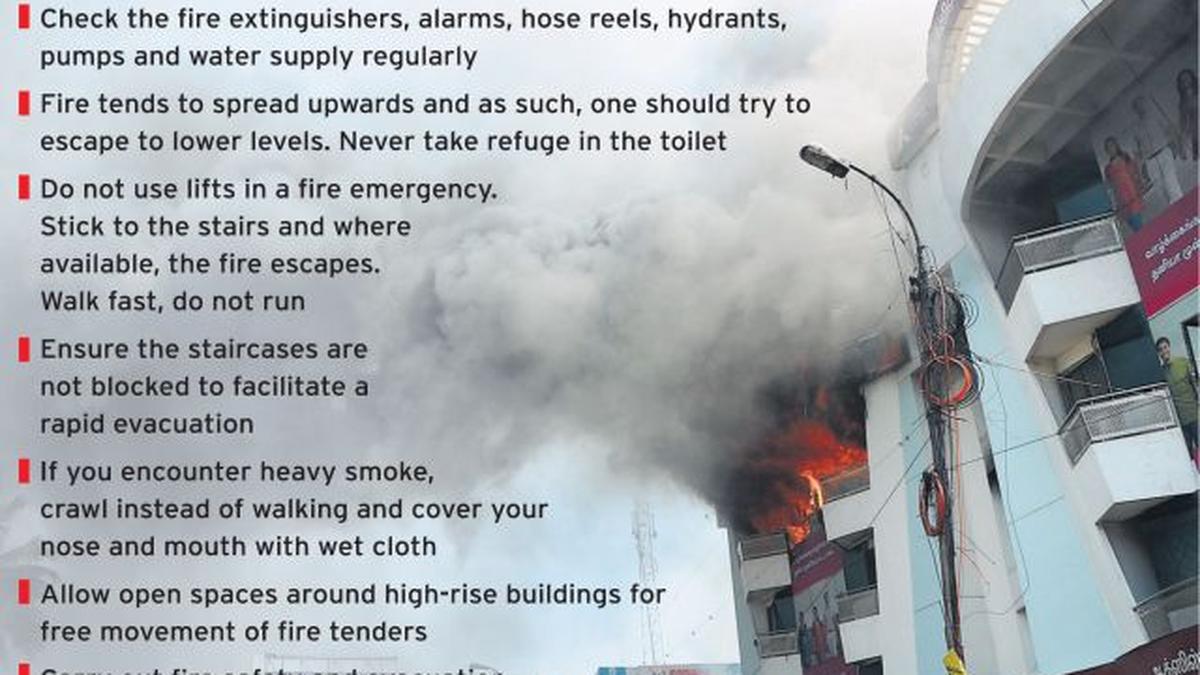 Many follow fire safety norms only as a formality Fire Officer The Hindu